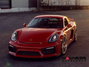 Porsche Cayman Custom Wheels - RS74 by Vossen - Patina Gold Porsche Cayman Custom Wheels - RS74 by Vossen - Patina Gold